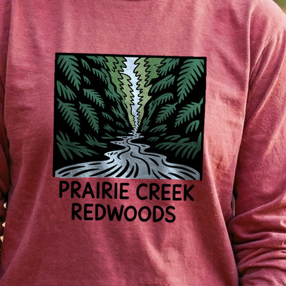 Prairie Creek Redwoods State Park Cotton Long Sleeve