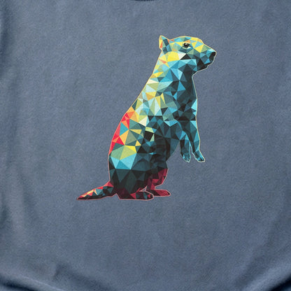 Prairie Dog Mosaic Cotton T-Shirt