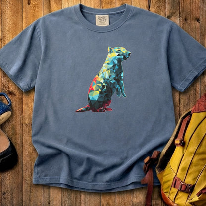 Prairie Dog Mosaic Cotton T-Shirt