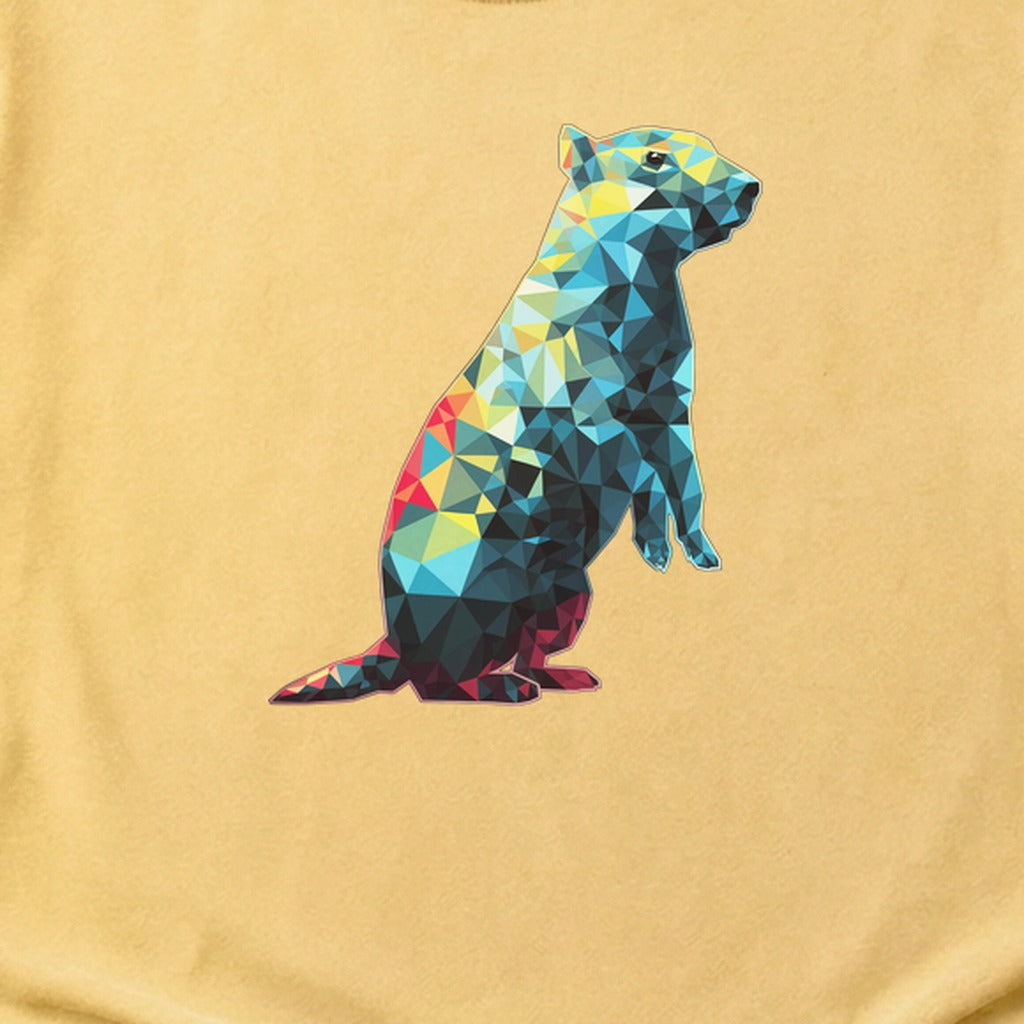 Prairie Dog Mosaic Cotton T-Shirt