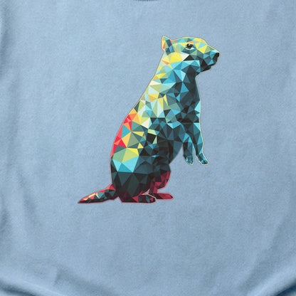 Prairie Dog Mosaic Cotton T-Shirt