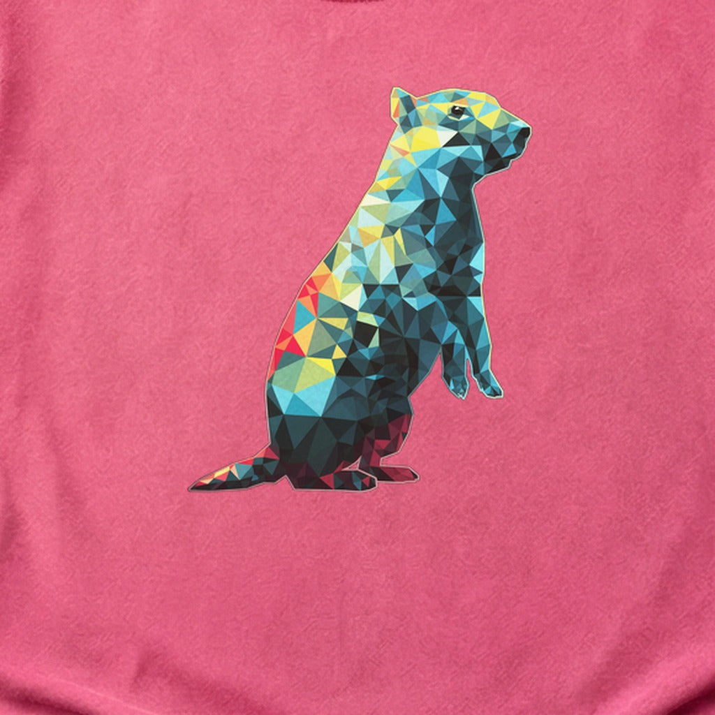 Prairie Dog Mosaic Cotton T-Shirt