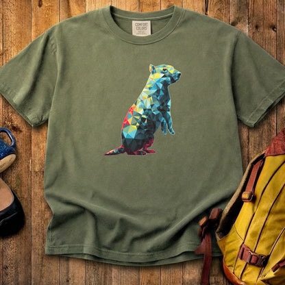Prairie Dog Mosaic Cotton T-Shirt