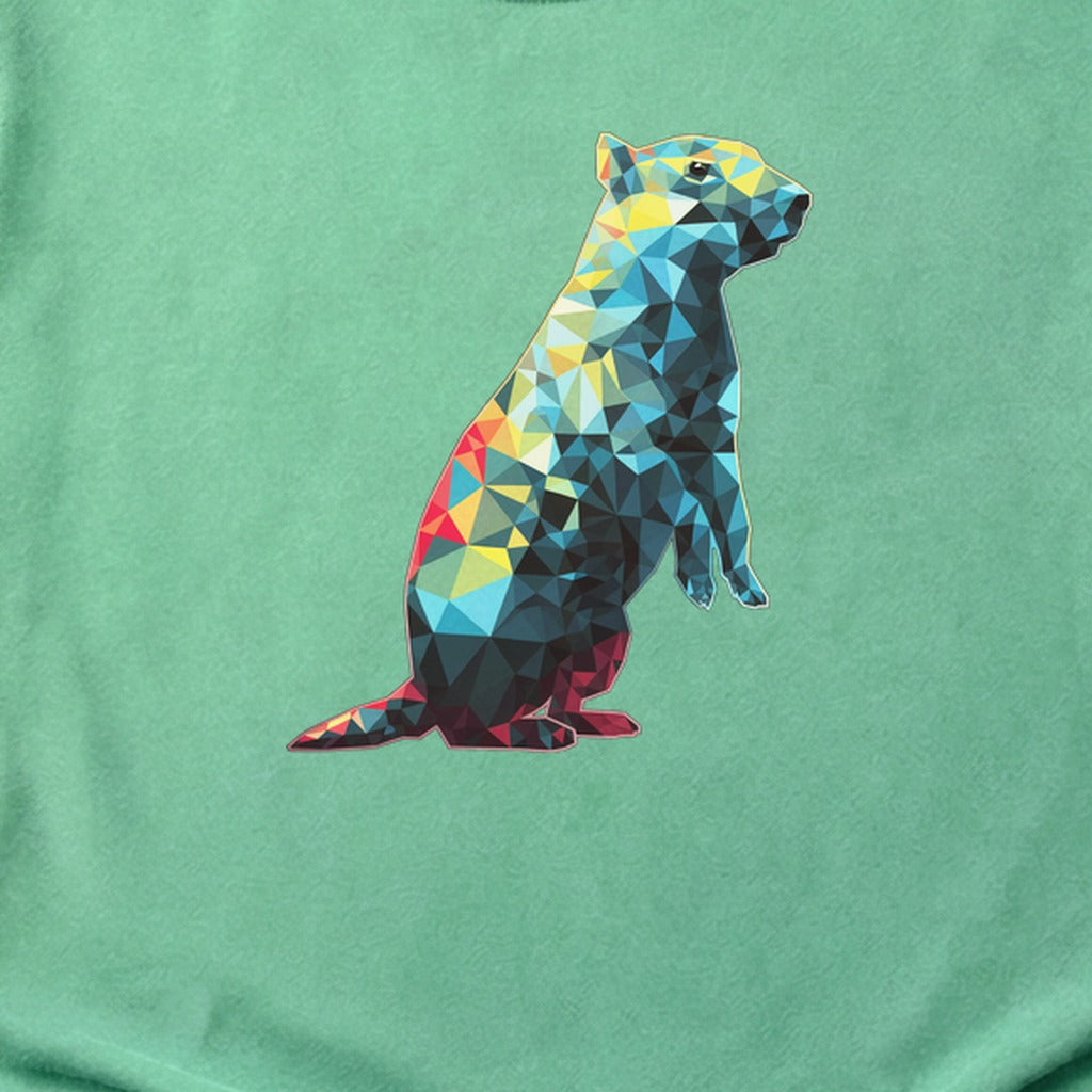 Prairie Dog Mosaic Cotton T-Shirt