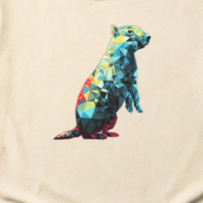 Prairie Dog Mosaic Cotton T-Shirt