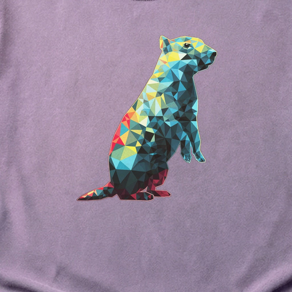 Prairie Dog Mosaic Cotton T-Shirt