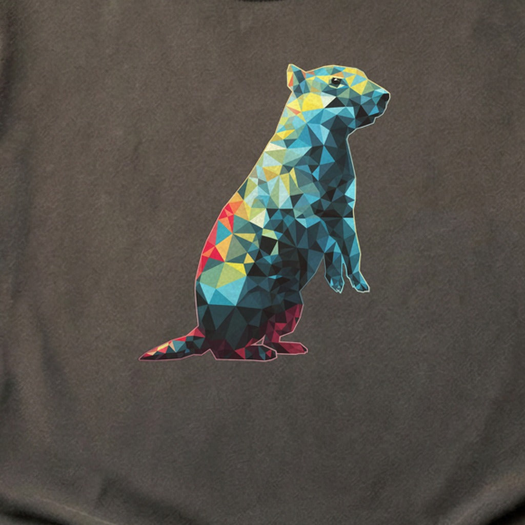 Prairie Dog Mosaic Cotton T-Shirt