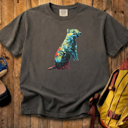 Prairie Dog Mosaic Cotton T-Shirt