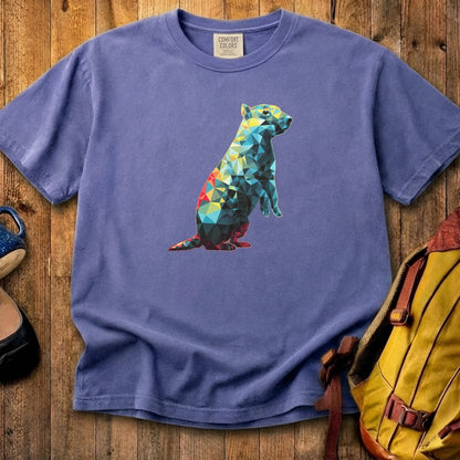 Prairie Dog Mosaic Cotton T-Shirt
