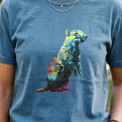 Prairie Dog Mosaic Cotton T-Shirt