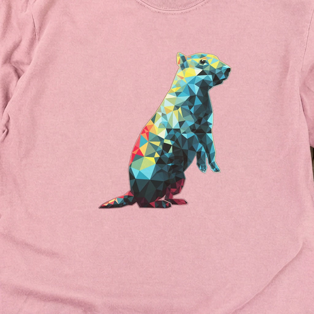 Prairie Dog Mosaic Cotton Long Sleeve