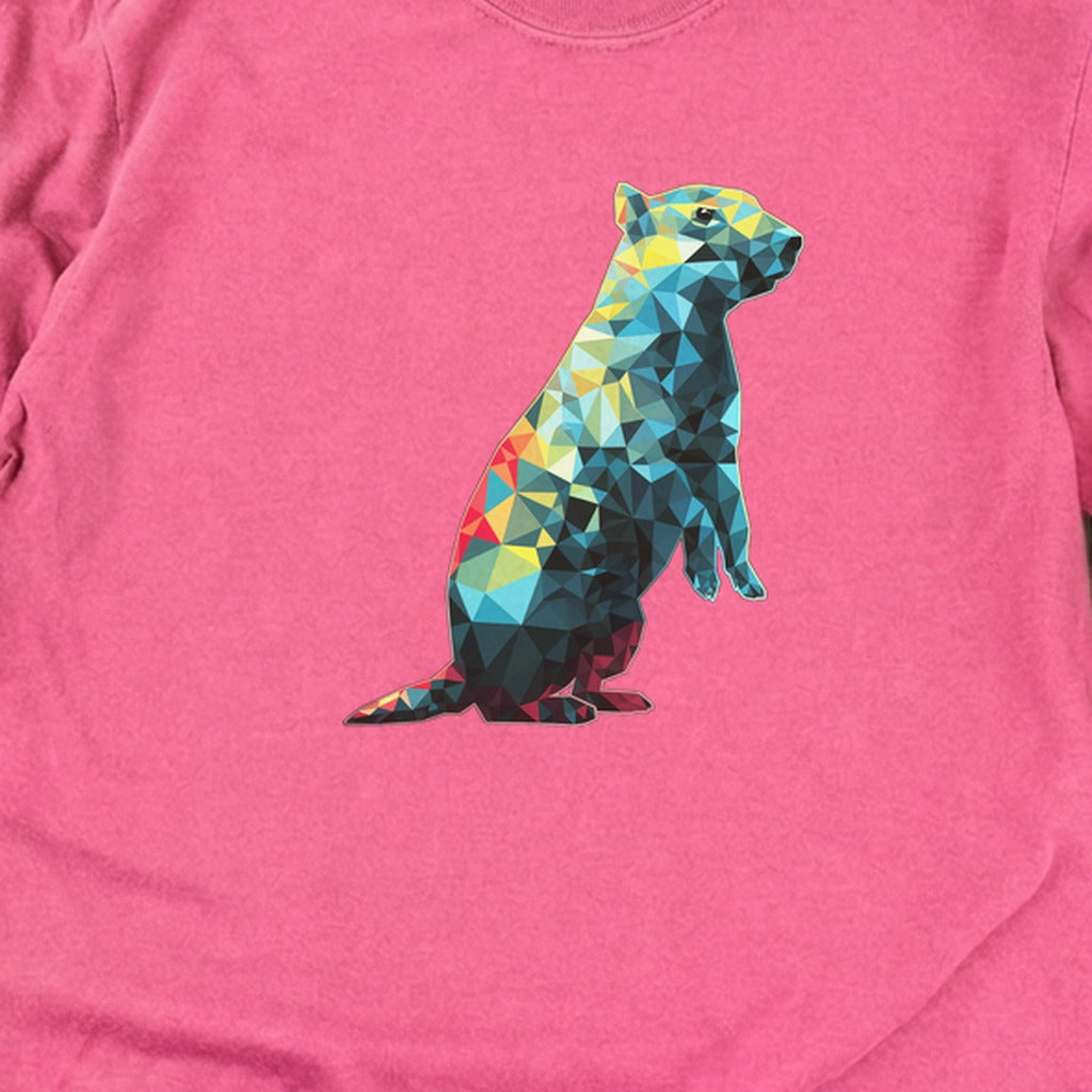 Prairie Dog Mosaic Cotton Long Sleeve