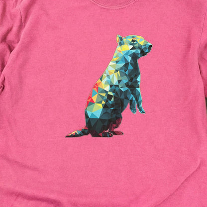 Prairie Dog Mosaic Cotton Long Sleeve