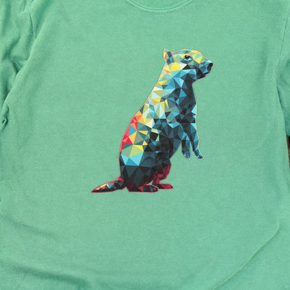 Prairie Dog Mosaic Cotton Long Sleeve