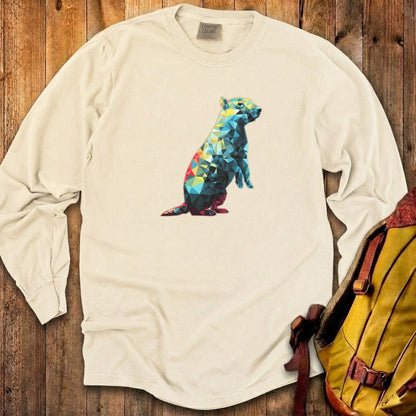 Prairie Dog Mosaic Cotton Long Sleeve