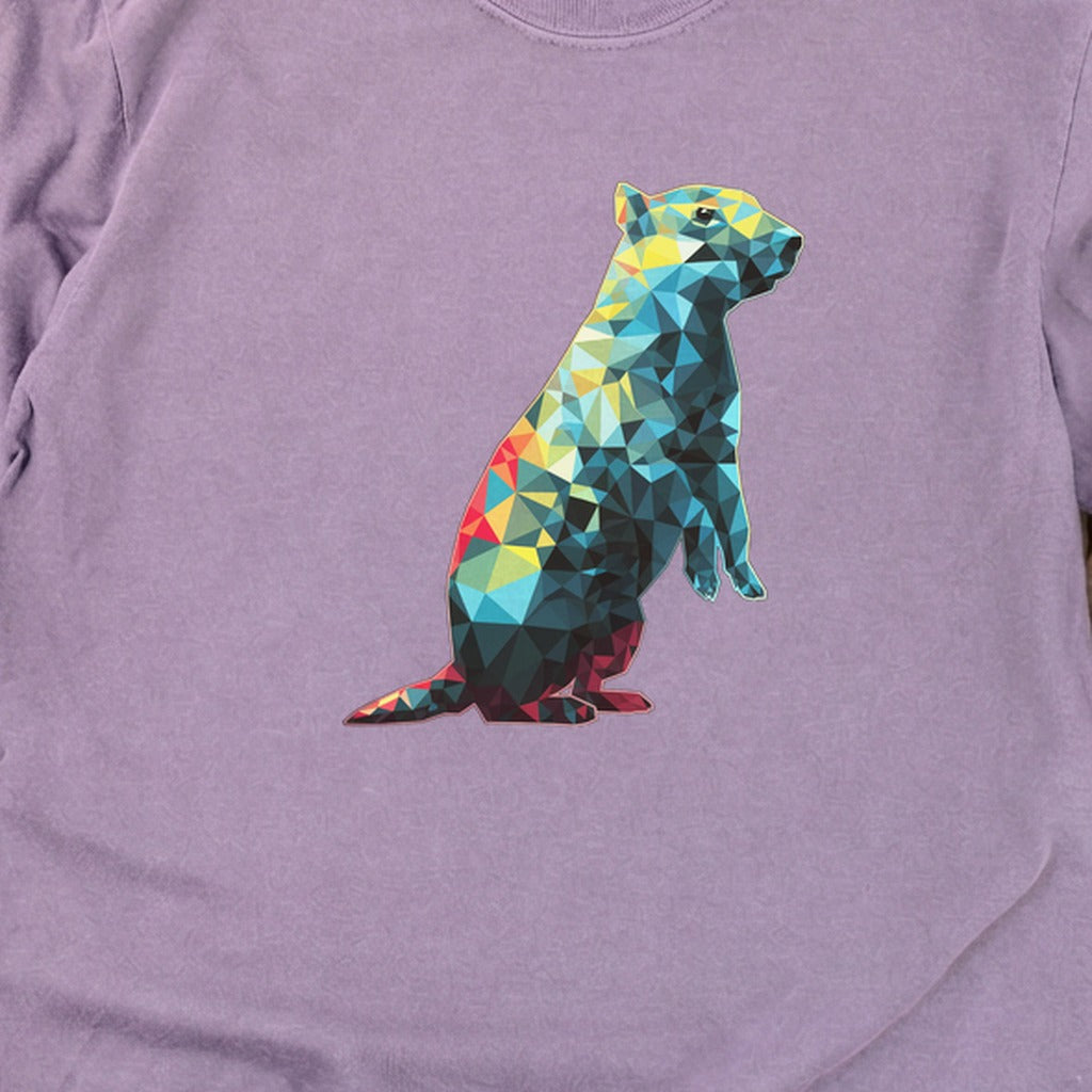 Prairie Dog Mosaic Cotton Long Sleeve