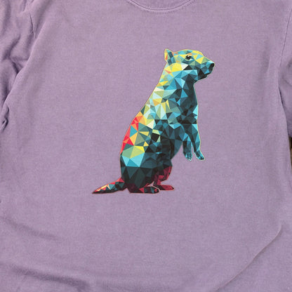 Prairie Dog Mosaic Cotton Long Sleeve