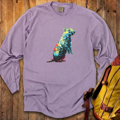 Prairie Dog Mosaic Cotton Long Sleeve