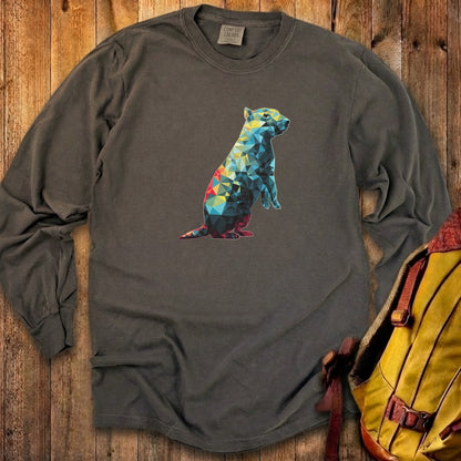 Prairie Dog Mosaic Cotton Long Sleeve