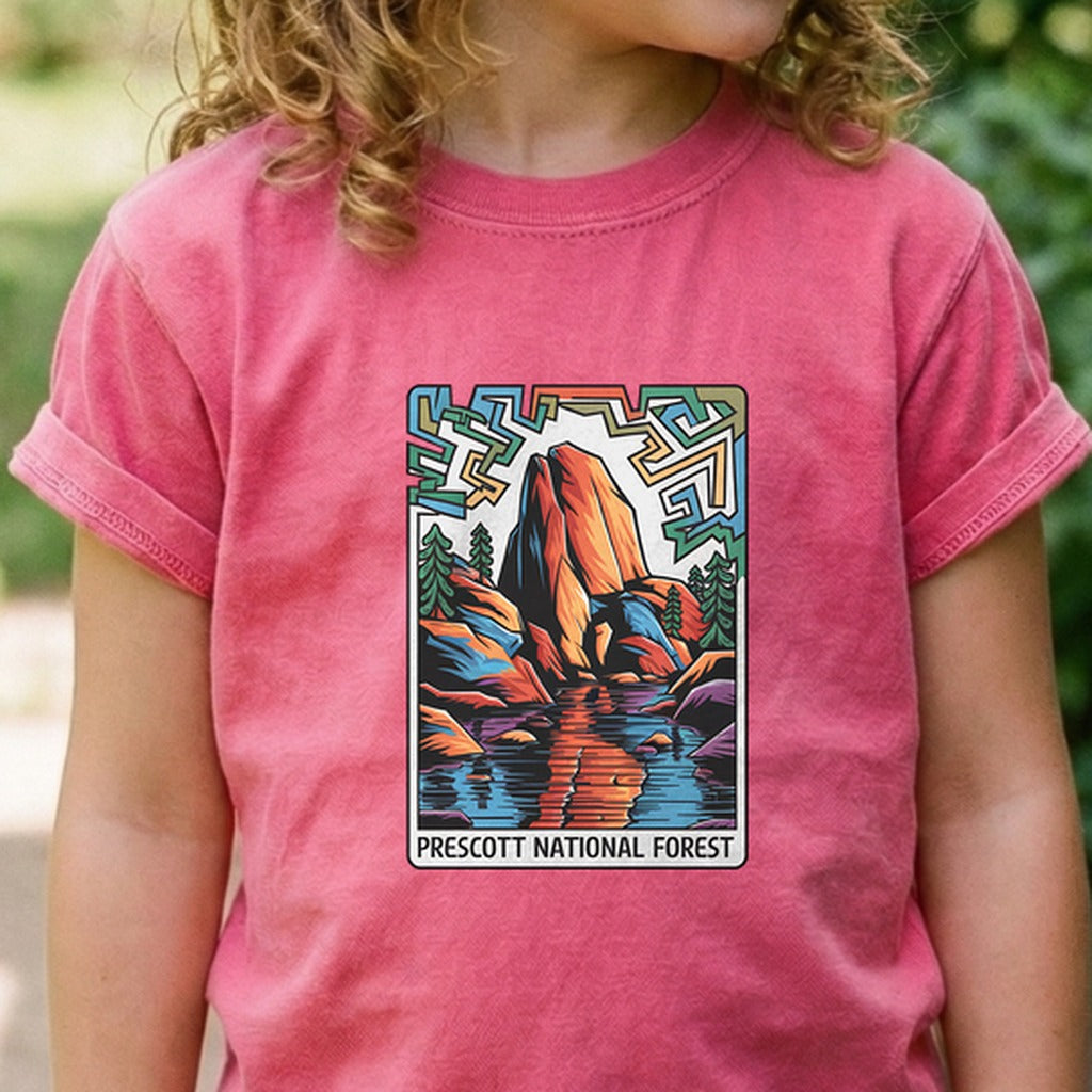Prescott National Forest Kids Cotton T-Shirt