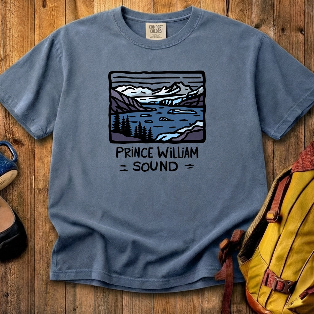 Prince William Sound Cotton T-Shirt