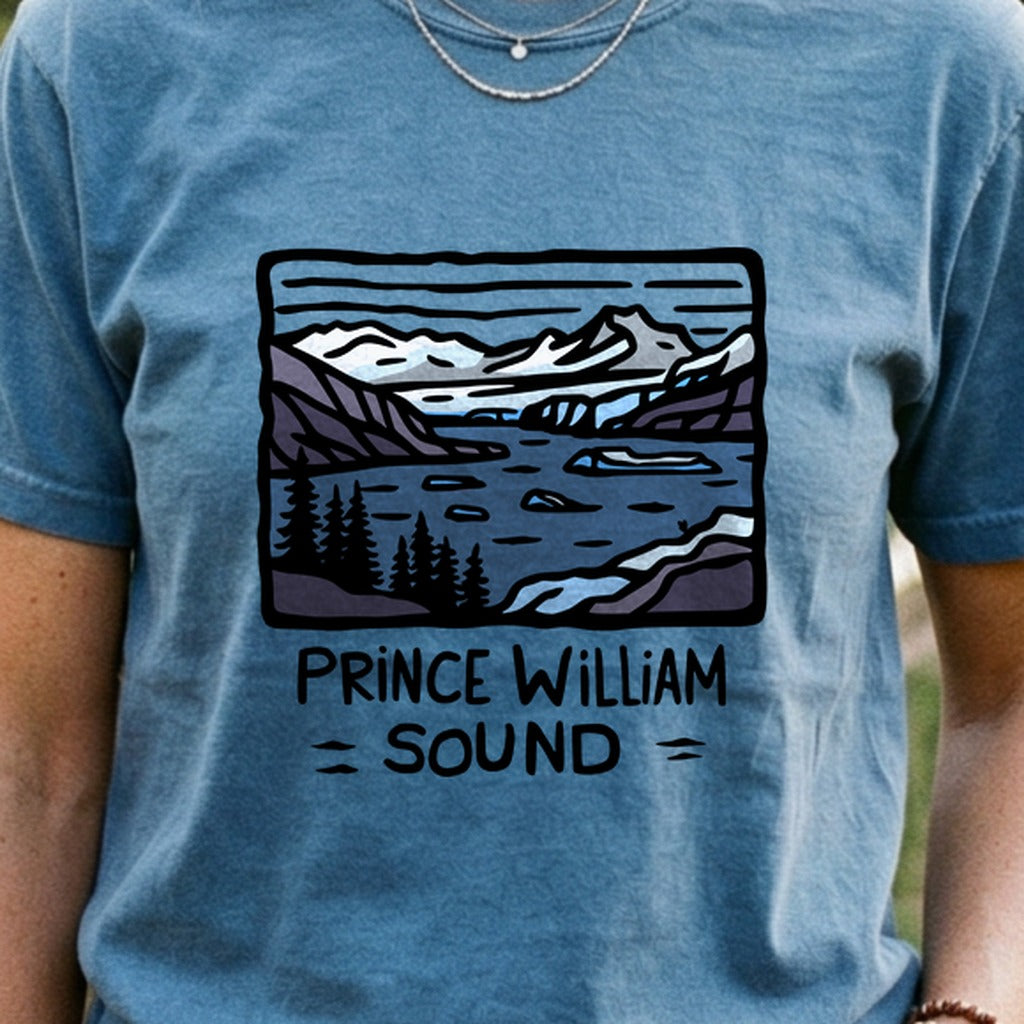 Prince William Sound Cotton T-Shirt