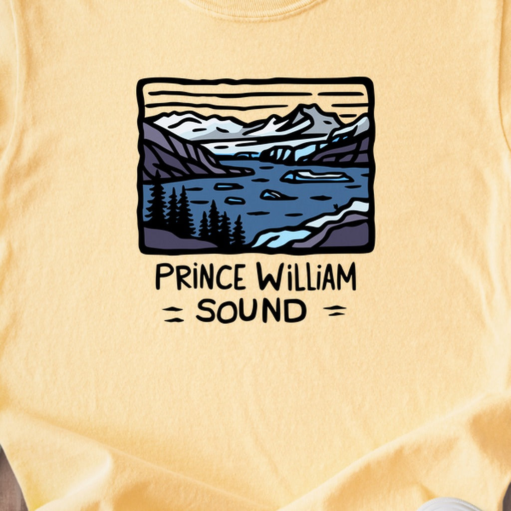 Prince William Sound Kids Cotton T-Shirt