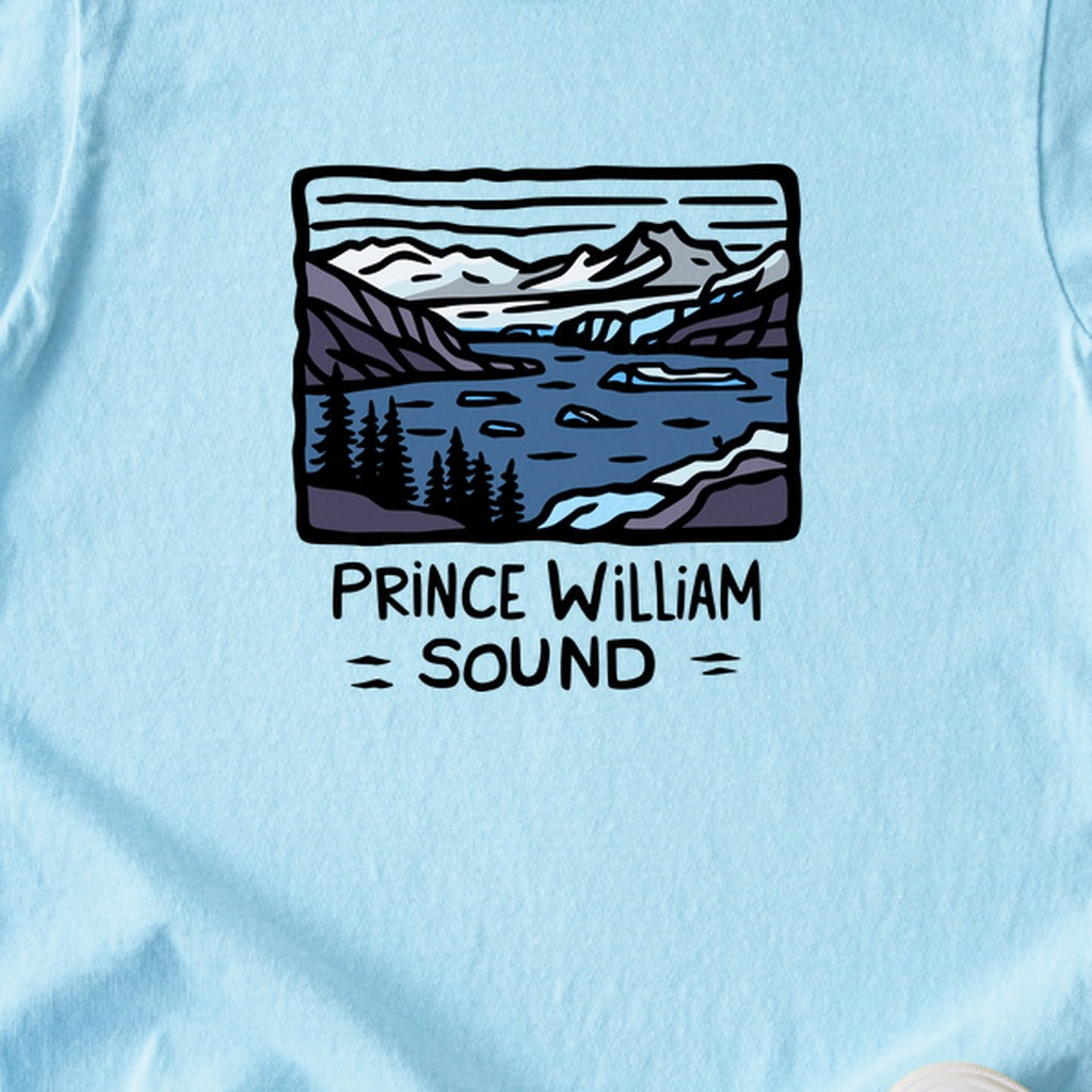Prince William Sound Kids Cotton T-Shirt