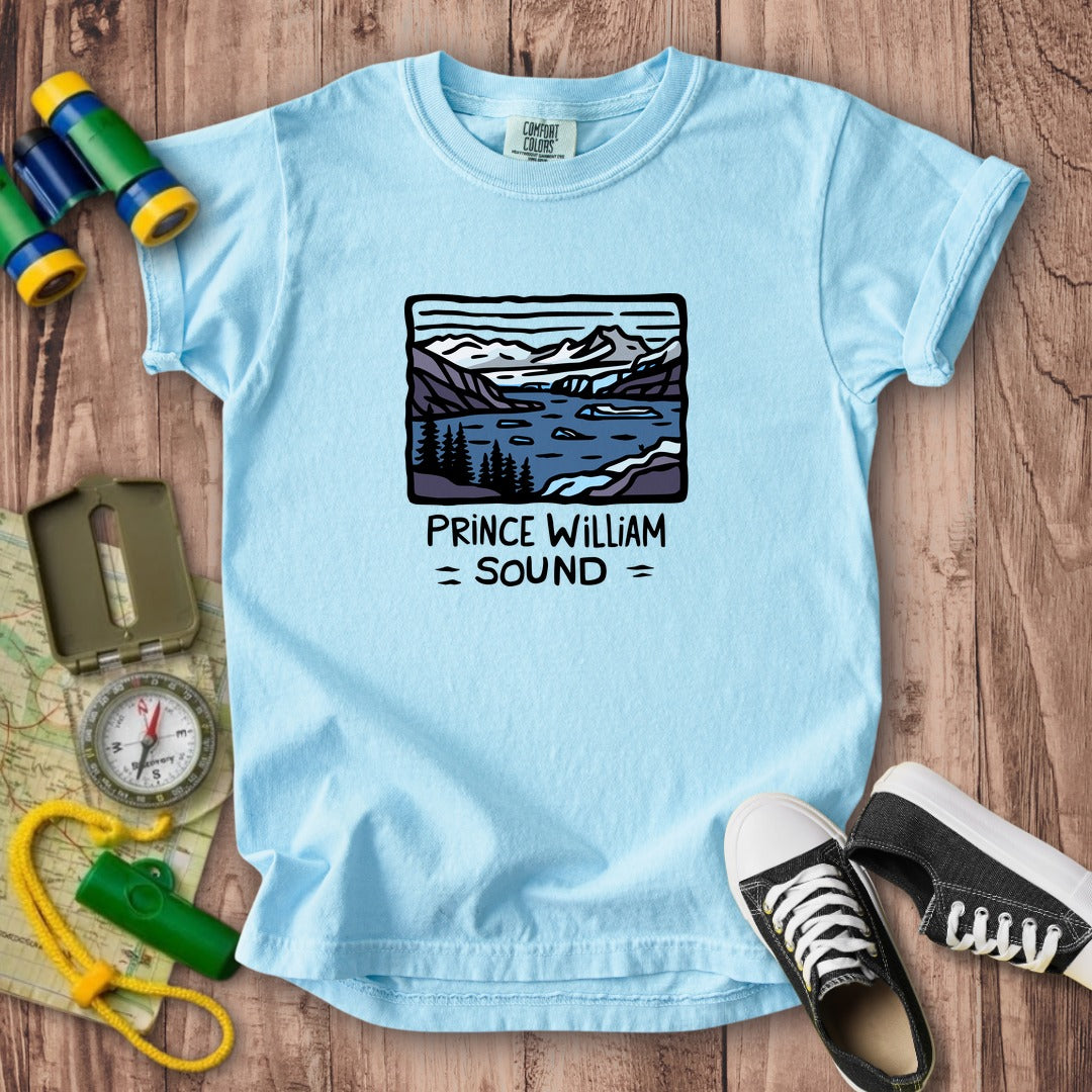 Prince William Sound Kids Cotton T-Shirt
