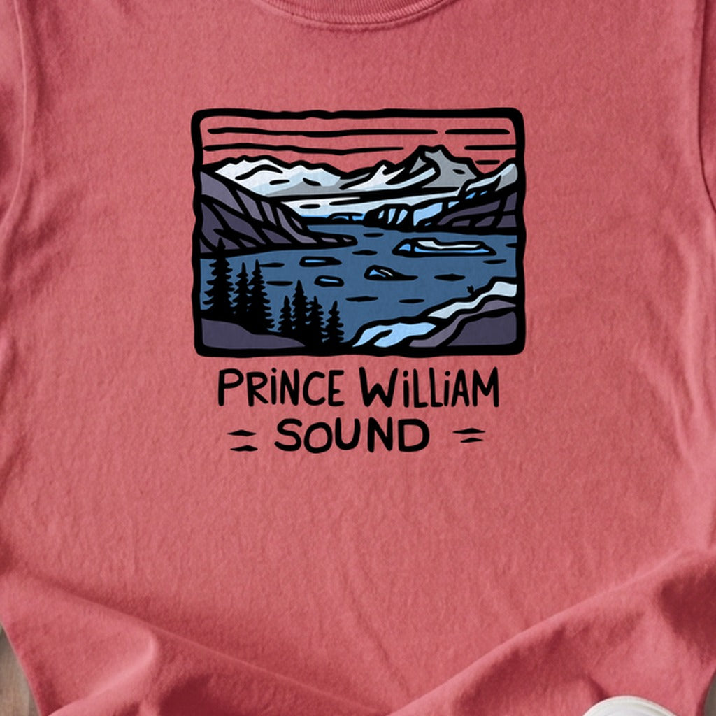 Prince William Sound Kids Cotton T-Shirt