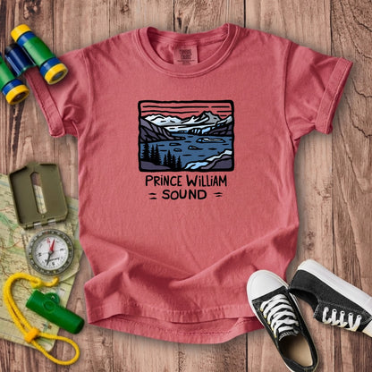 Prince William Sound Kids Cotton T-Shirt