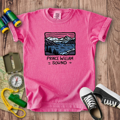 Prince William Sound Kids Cotton T-Shirt