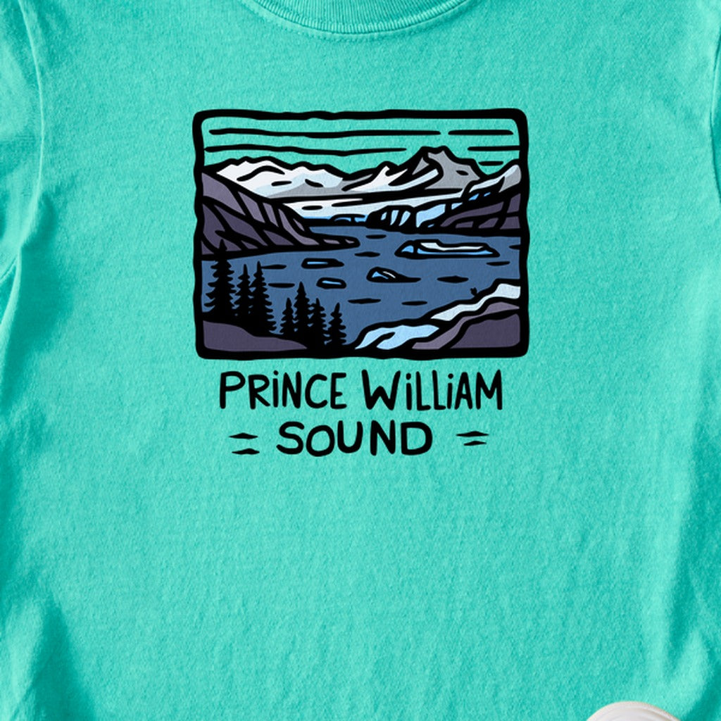 Prince William Sound Kids Cotton T-Shirt