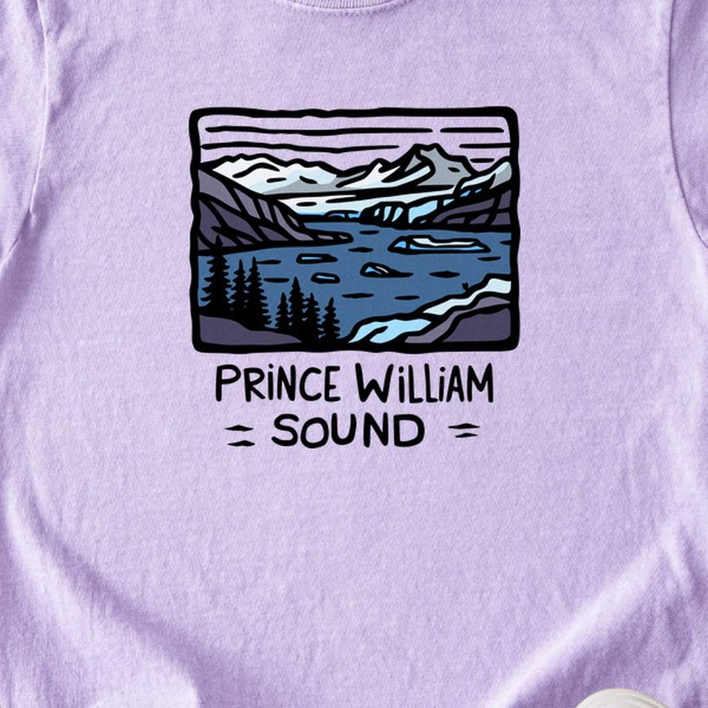 Prince William Sound Kids Cotton T-Shirt
