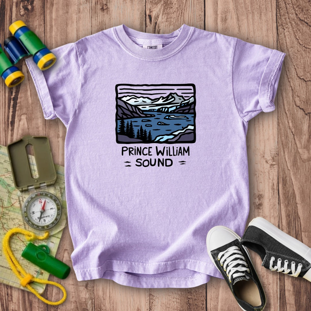 Prince William Sound Kids Cotton T-Shirt