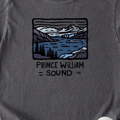 Prince William Sound Kids Cotton T-Shirt