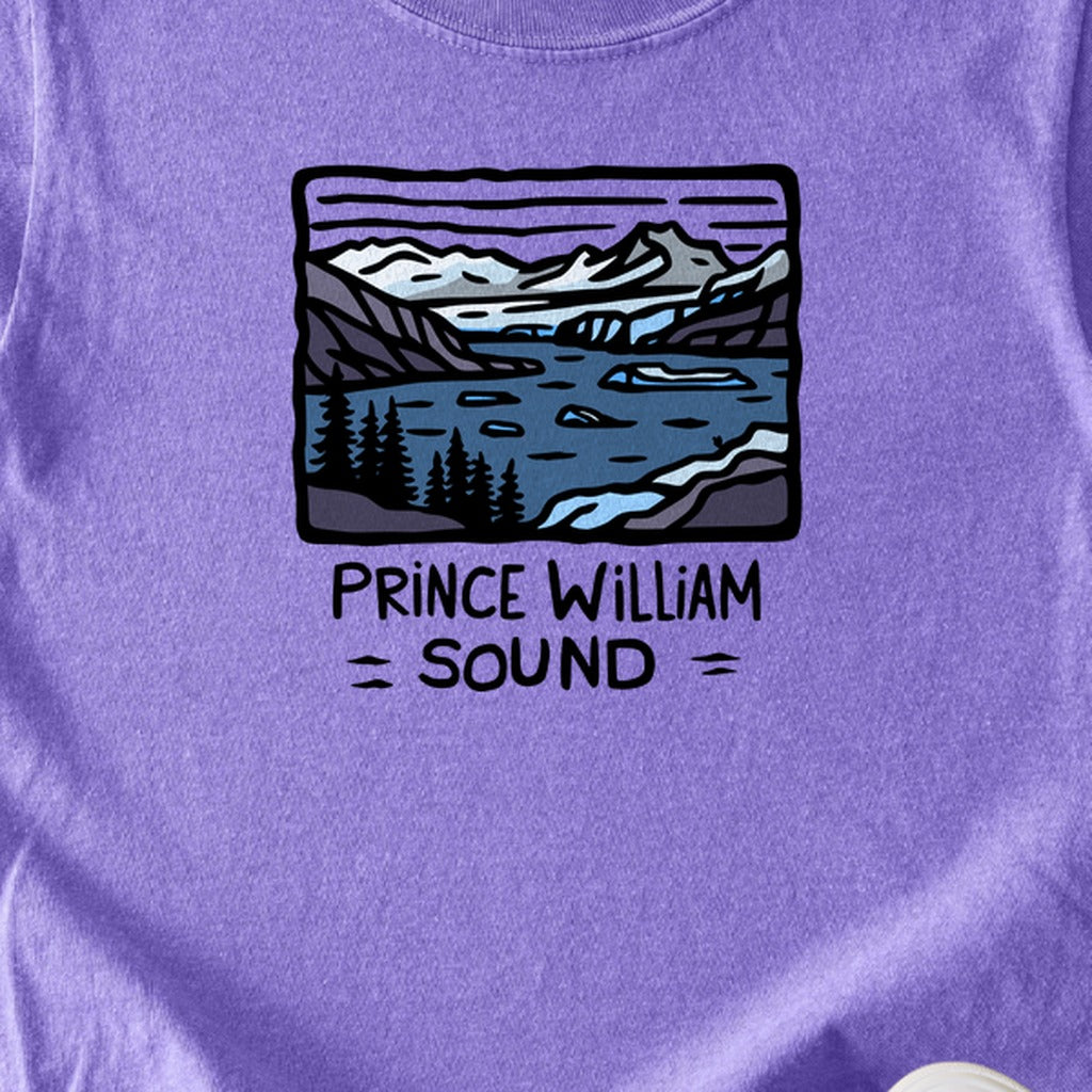 Prince William Sound Kids Cotton T-Shirt