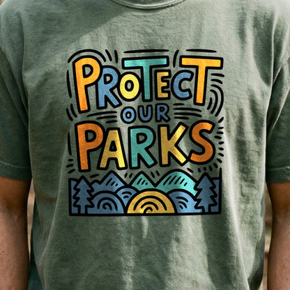 Protect Our Parks 2 Cotton T-Shirt