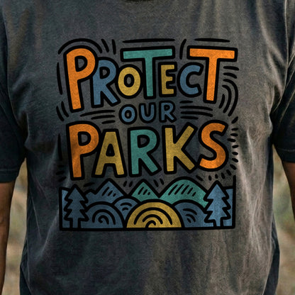 Protect Our Parks 2 Cotton T-Shirt