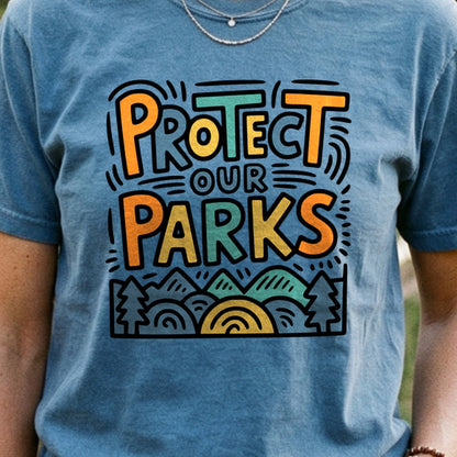Protect Our Parks 2 Cotton T-Shirt