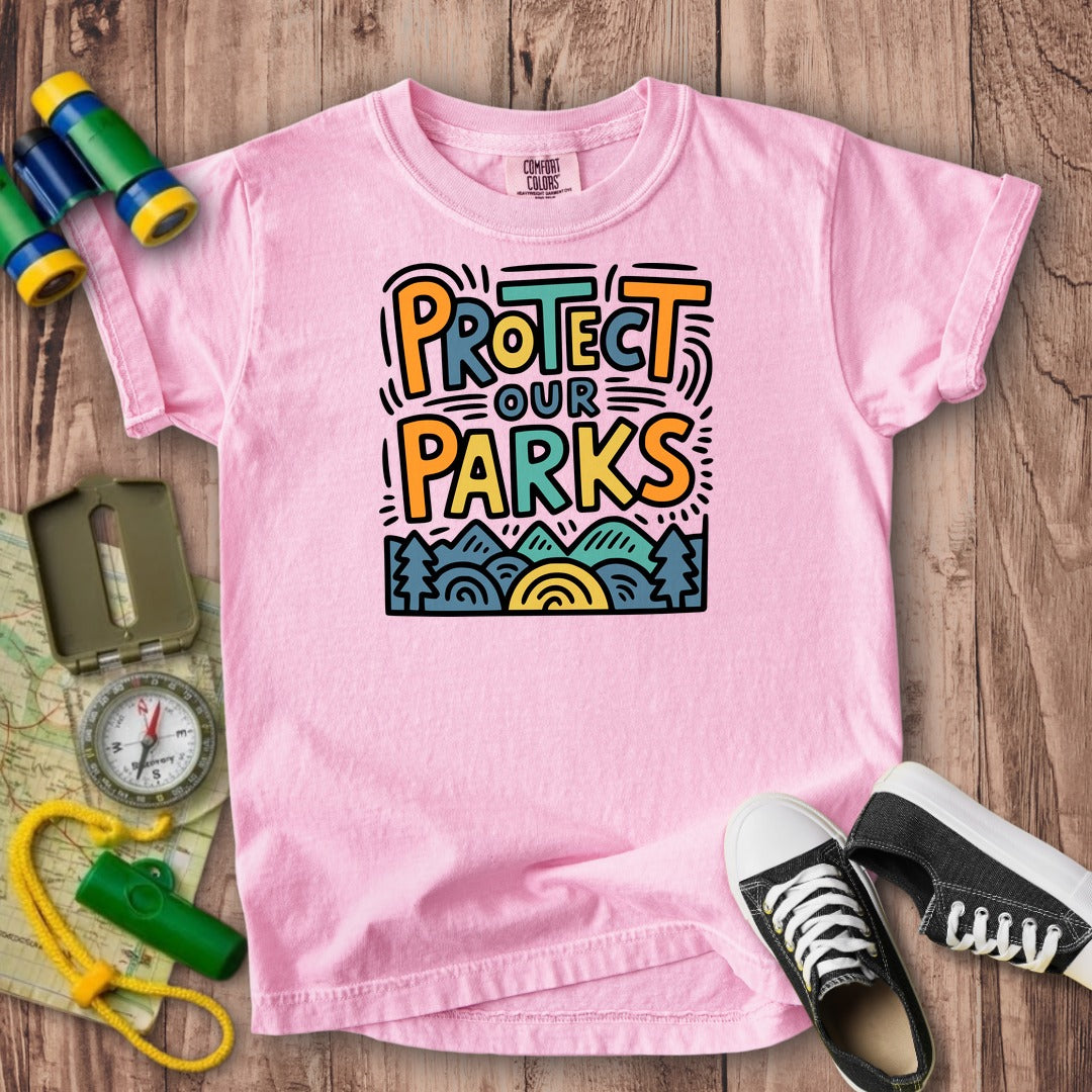 Protect Our Parks 2 Kids Cotton T-Shirt
