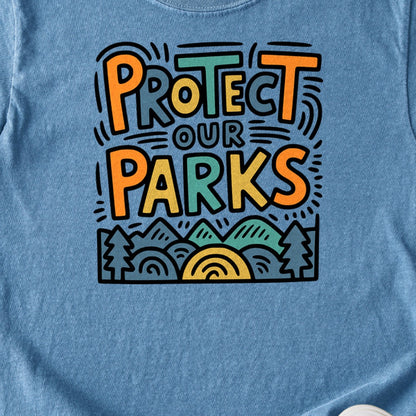 Protect Our Parks 2 Kids Cotton T-Shirt