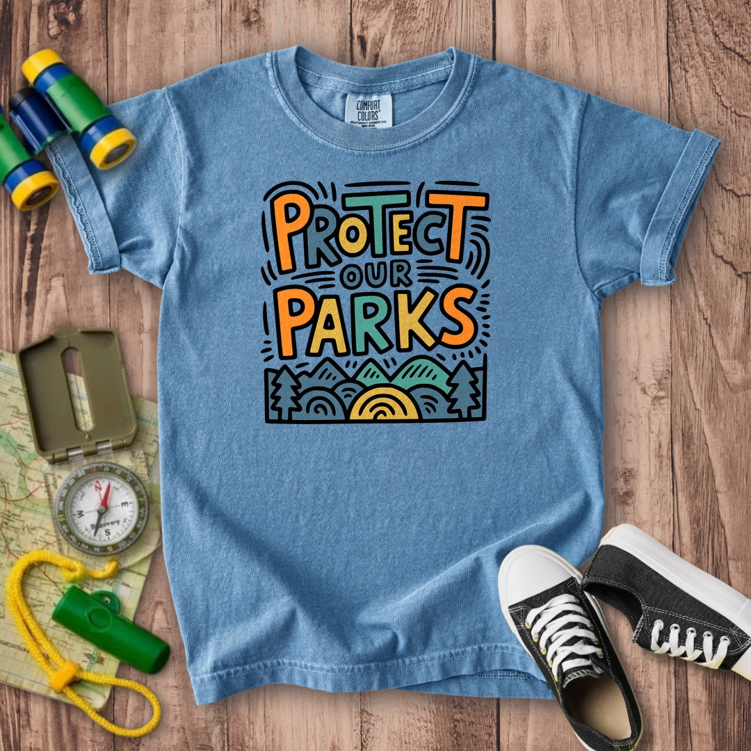 Protect Our Parks 2 Kids Cotton T-Shirt