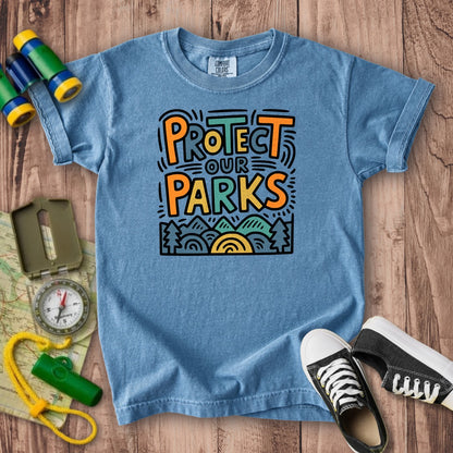 Protect Our Parks 2 Kids Cotton T-Shirt