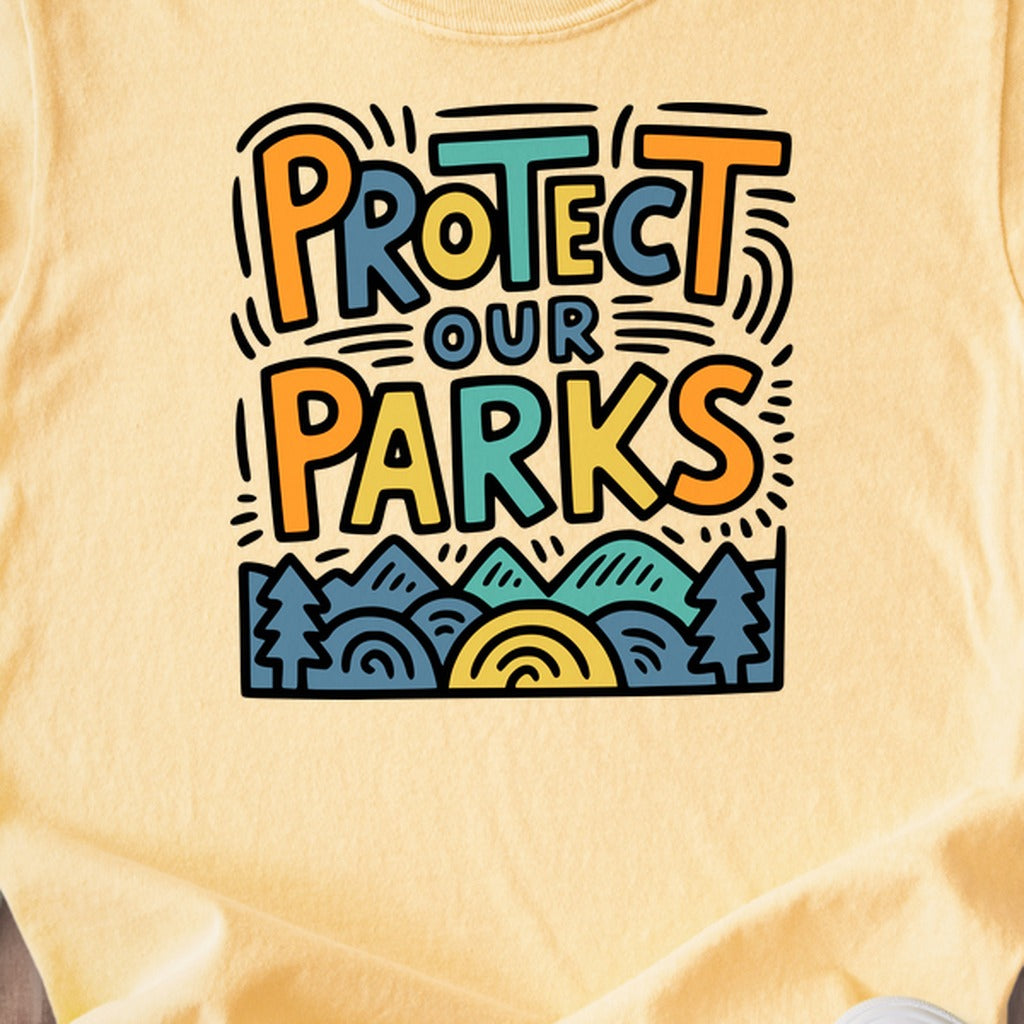 Protect Our Parks 2 Kids Cotton T-Shirt