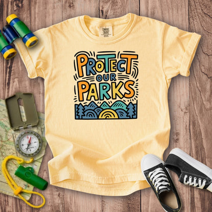 Protect Our Parks 2 Kids Cotton T-Shirt