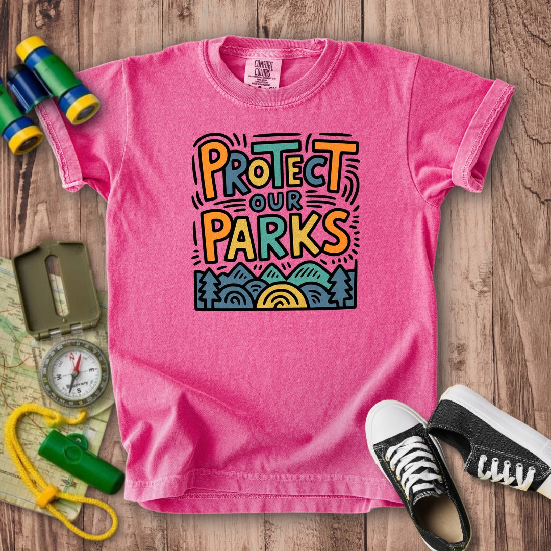 Protect Our Parks 2 Kids Cotton T-Shirt