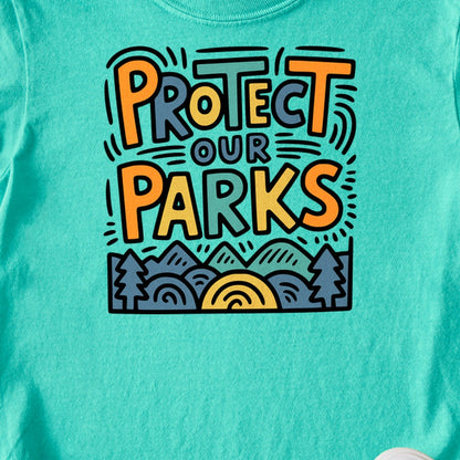 Protect Our Parks 2 Kids Cotton T-Shirt