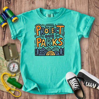 Protect Our Parks 2 Kids Cotton T-Shirt