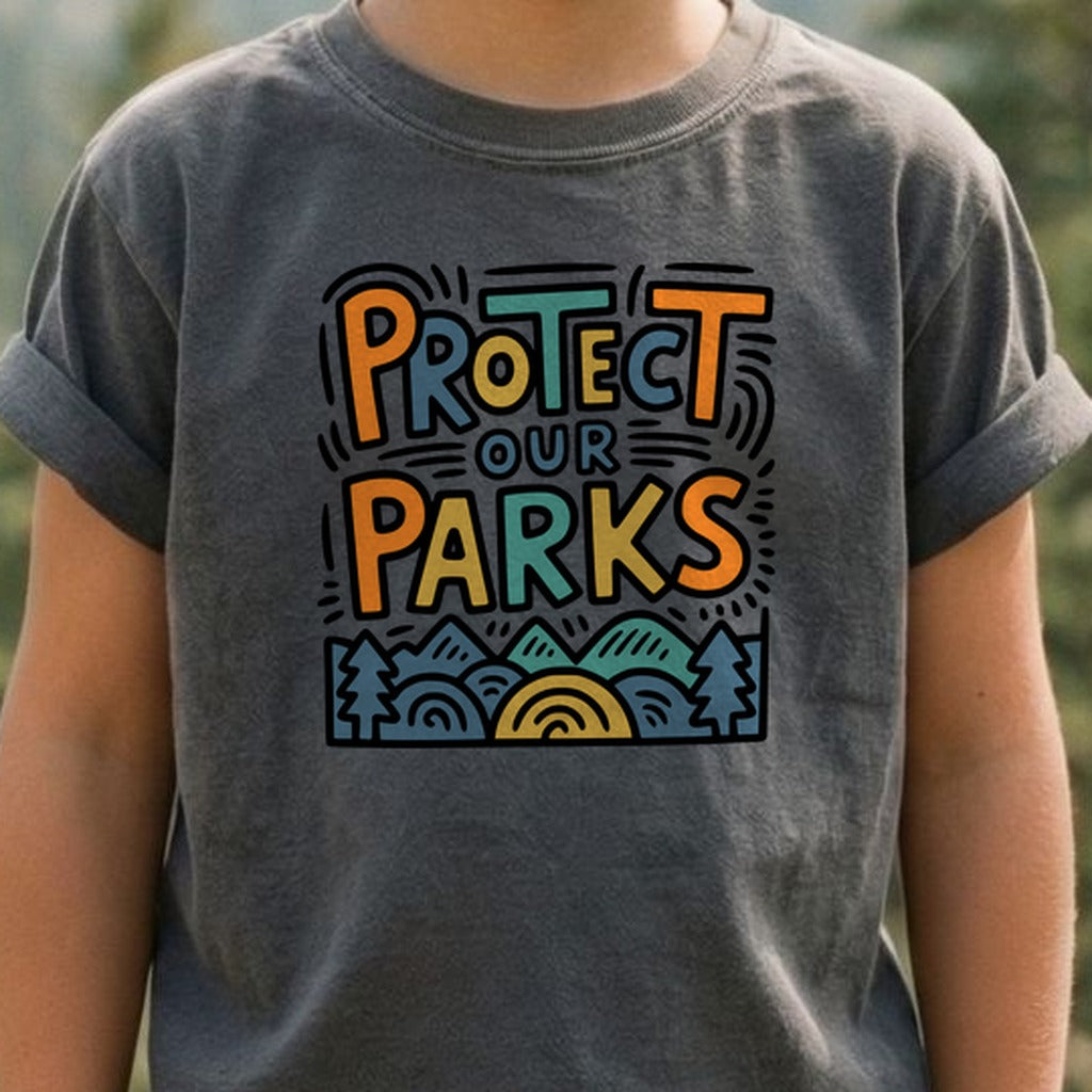 Protect Our Parks 2 Kids Cotton T-Shirt